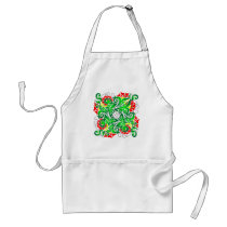 oriental vivid pattern aprons by VioDeSign oriental vivid pattern aprons