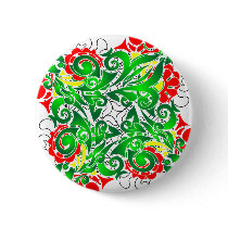 oriental vivid pattern buttons by VioDeSign oriental vivid pattern buttons