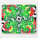 oriental vivid pattern mousepads