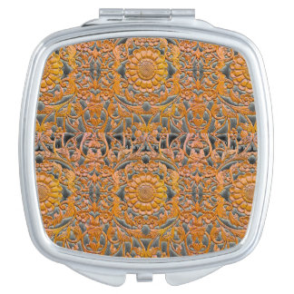 ORIENTAL WOOD CARVING DESIGN MAKEUP MIRRORS