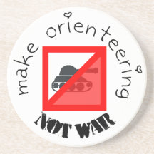 Orienteering Drink Coaster