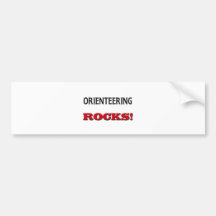 Orienteering Rocks Bumper Stickers