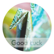 Origami Crane • Good Luck Sticker by SabineStGreetings Origami Crane • Good Luck Sticker