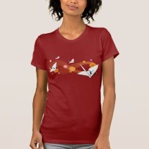 Origami Cranes T-shirts