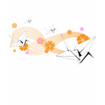 Origami Cranes t-shirts