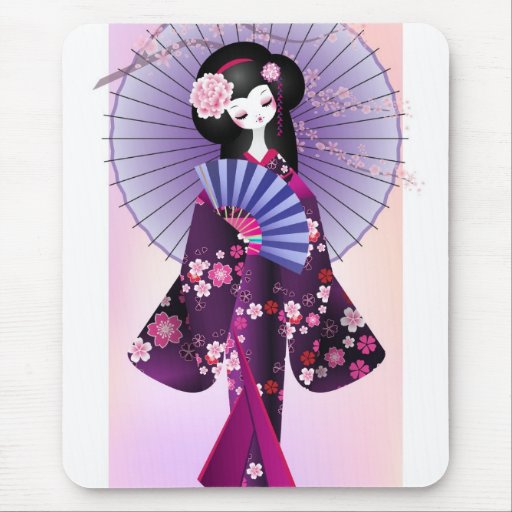 Origami Doll 2 Mousepad