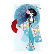 Origami Doll Poster