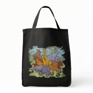 Origami Menagerie bag