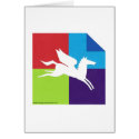 Origami/Pegasus Card by Poboko Origami/Pegasus Card