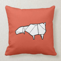 Origami Sheep Pillow