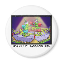 Origin Of Black Eye Peas Funny Boxing Tees/Gifts magnets