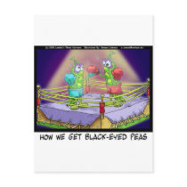 Origin Of Black Eye Peas Funny Boxing Tees/Gifts postcards