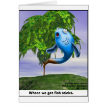 Origin OF Fishsticks Funny Tees & Gifts cards by beardiethor123 Origin OF Fishsticks Funny Tees & Gifts cards