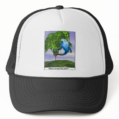 Origin OF Fishsticks Funny Tees & Gifts Hat by beardiethor123