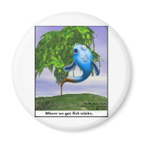 Origin OF Fishsticks Funny Tees & Gifts magnets