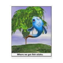 Origin OF Fishsticks Funny Tees & Gifts postcards by beardiethor123 Origin OF Fishsticks Funny Tees & Gifts postcards