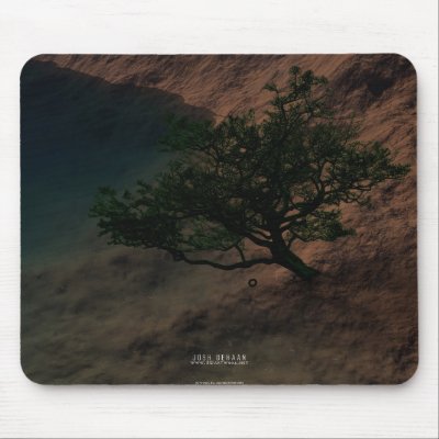 Origin Of Tranquility Mouse Mat by 3dartwork