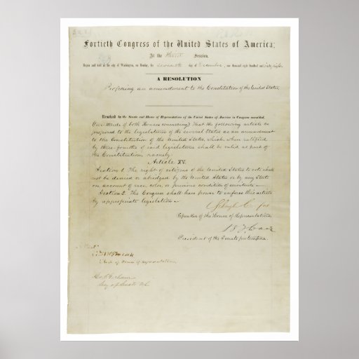 15th amendment essay
