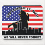 Original 9/11 Firefighter Design Mouse Pads