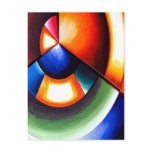 Original Abstract Cubist Art Post Cards