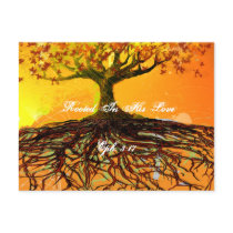 Original Art- Distressed Grunged Beautiful Elegant Post Card
