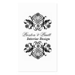 Original Black and White  Royal Elegance Business Card
