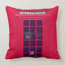 Original british phone box pillows
