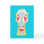 Original Cartoon Character Design (Blank) cards