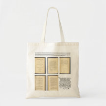 ORIGINAL Constitution Amendment XIII Evidence Canvas Bag