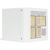 ORIGINAL Constitution Amendment XIII Evidence Binders