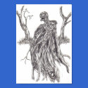 Original Demon Tree Print by waynetully Original Demon Tree Print