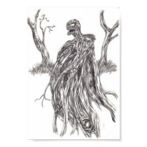 Original Demon Tree Print by waynetully Original Demon Tree Print