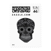 Original Drawn By Artist Sugar Skull stamp