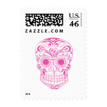 Original Drawn By Artist Sugar Skull stamp