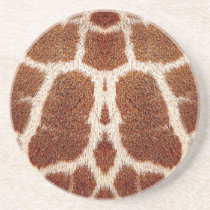 funny, giraffe, cool, fashion, fur, coaster, animal, original, food, skin, Coaster with custom graphic design