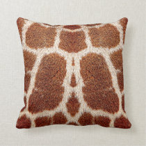 giraffe, animal, fur, pattern, wild, funny, nature, print, trendy, pillow, cool, giraffes, unique, design, actual, detail, chic, classy, real, true, mammals, birthdays, best, gift, yellow, brown, throw pillow, [[missing key: type_mojo_throwpillo]] com design gráfico personalizado