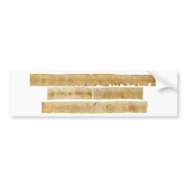 ORIGINAL Great Isaiah Scroll Dead Sea Scrolls Bumper Stickers