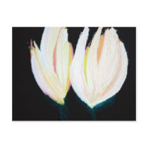Original Hand Painted Tulips Post Cards - Postcard