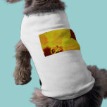 Original Hand Painted Yellow Hibiscus pet clothing