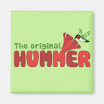 The Original Hummer Square Magnet