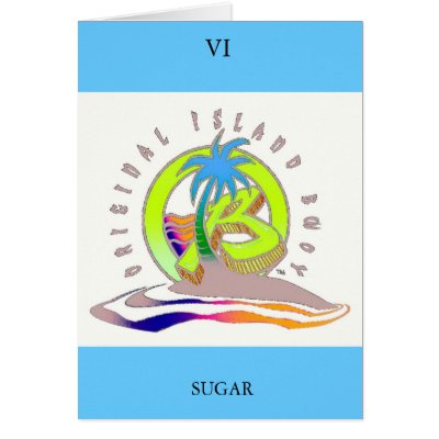 ORIGINAL ISLAND BWOYZ GREETING CARD by OIBZJAH