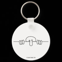 Original Kilroy Keychain by kilroyworld Original Kilroy Keychain