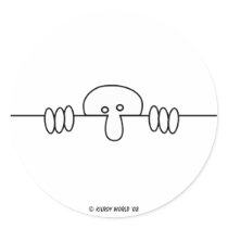 Original Kilroy Sticker