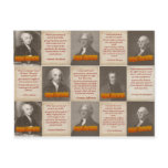 Original Libertarians Post Card postcards