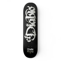 Original Logo; The Devil Magazine | Skate Deck