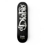 Original Logo; The Devil Magazine | Skate Deck Skate Board