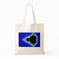 Original Mandelbrot Set 03 - Fractal Tote Bags