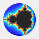 Original Mandelbrot Set 03 - Fractal Refrigerator Magnet