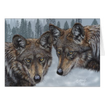 Original Mexican Gray Wolf Art Cards