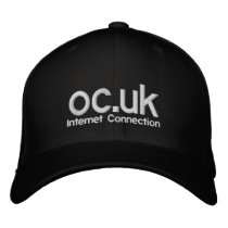 Original OC.UK Internet Connection Hat embroidered hats by co_dot_uk Original OC.UK Internet Connection Hat embroidered hats